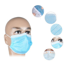 Load image into Gallery viewer, Disposable Dustproof Face Mouth Masks Corona virus Anti PM2.5 Anti Influenza Breathing Safety Masks Face CareElastic
